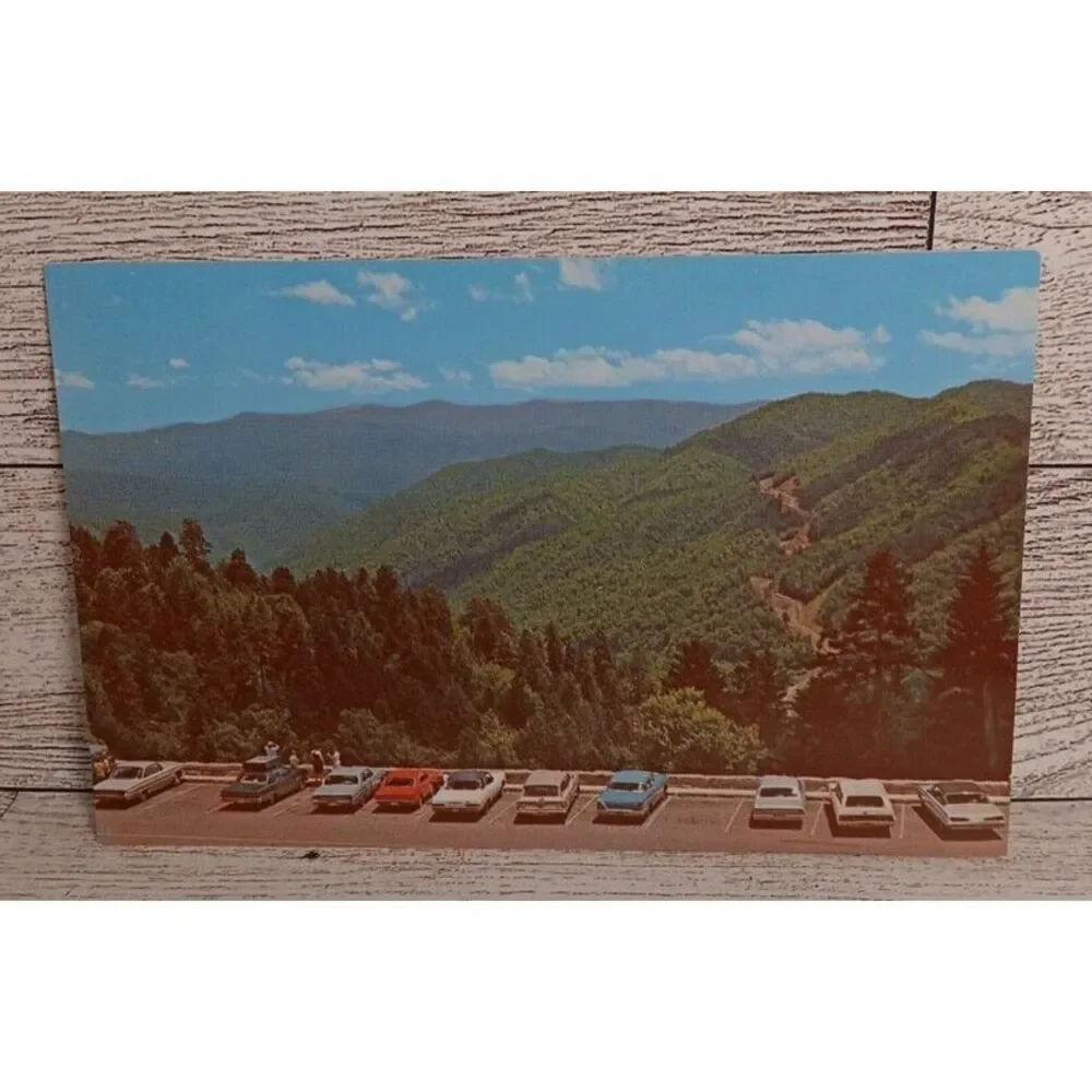 Vintage Postcard Newfound‎ Gap North Carolina Great Smoky Mountains Ephemera